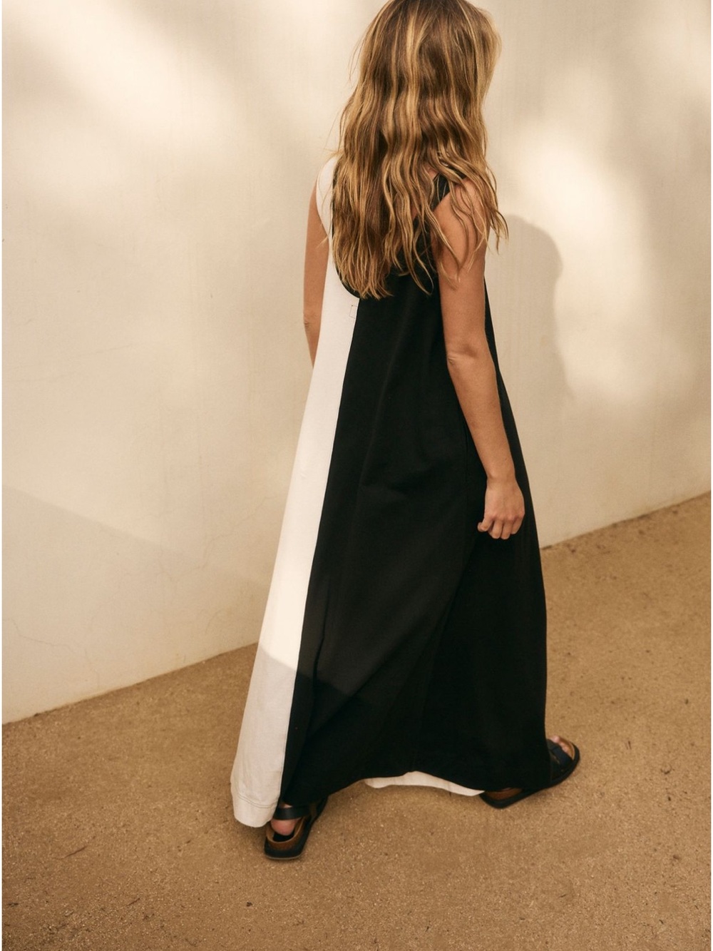 Free People black and white maxi dress - Picture 2 of 6
